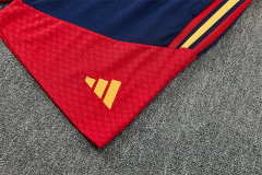 2026 FIFA World Cup Spain Training clothes suit Short sleeve Fan version