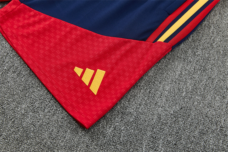 2026 FIFA World Cup Spain Training clothes suit Short sleeve Fan version