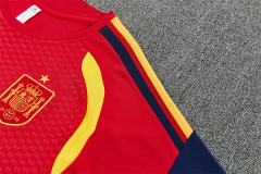 2026 FIFA World Cup Spain Training clothes suit Short sleeve Fan version