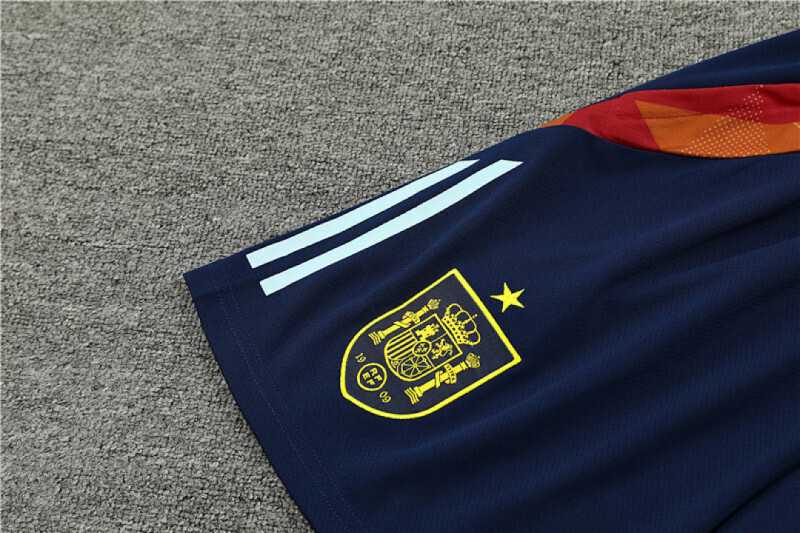 2026 FIFA World Cup Spain Training clothes suit Short sleeve Fan version