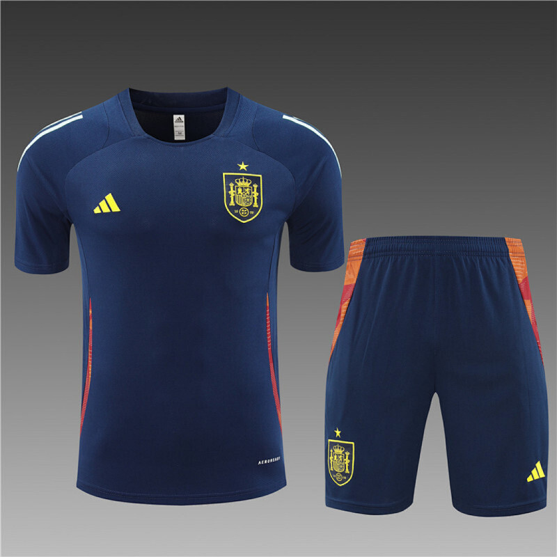 2026 FIFA World Cup Spain Training clothes suit Short sleeve Fan version