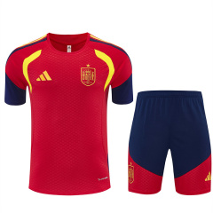 2026 FIFA World Cup Spain Training clothes suit Short sleeve Fan version