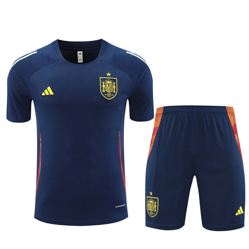 2026 FIFA World Cup Spain Training clothes suit Short sleeve Fan version