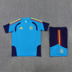 2026 FIFA World Cup Spain Training clothes suit Short sleeve Fan version