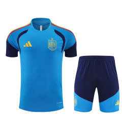 2026 FIFA World Cup Spain Training clothes suit Short sleeve Fan version