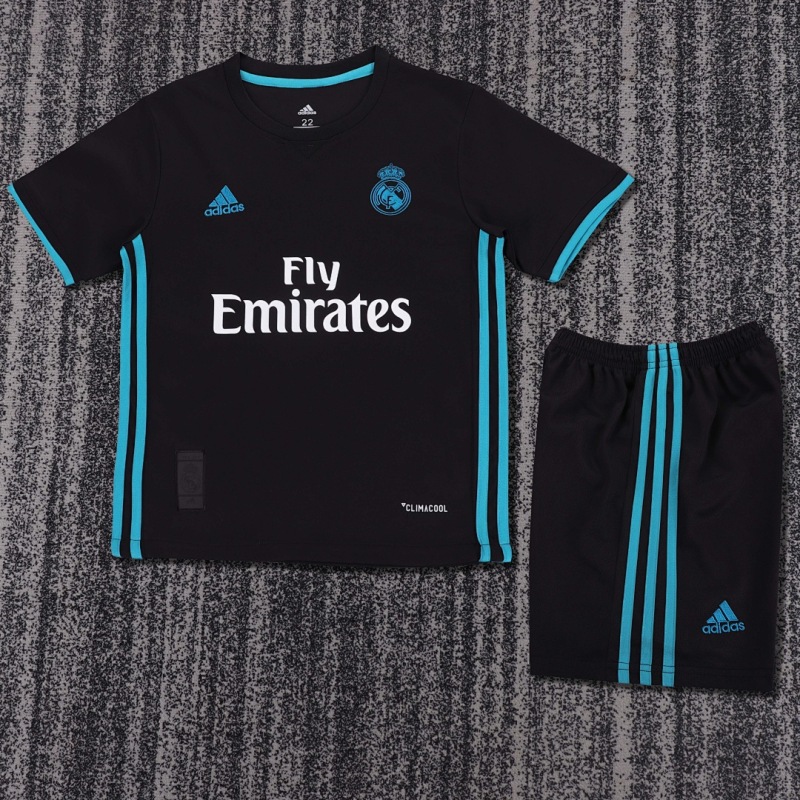1718 Real Madrid away Kids Retro kit