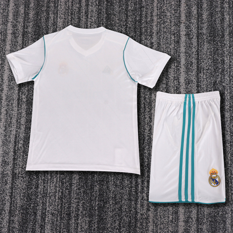 1718 Real Madrid home Kids Retro kit