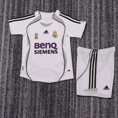 0607 Real Madrid home Kids Retro kit