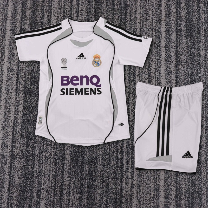 0607 Real Madrid home Kids Retro kit
