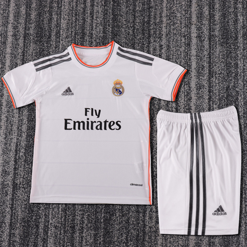 1314 Real Madrid home Kids Retro kit