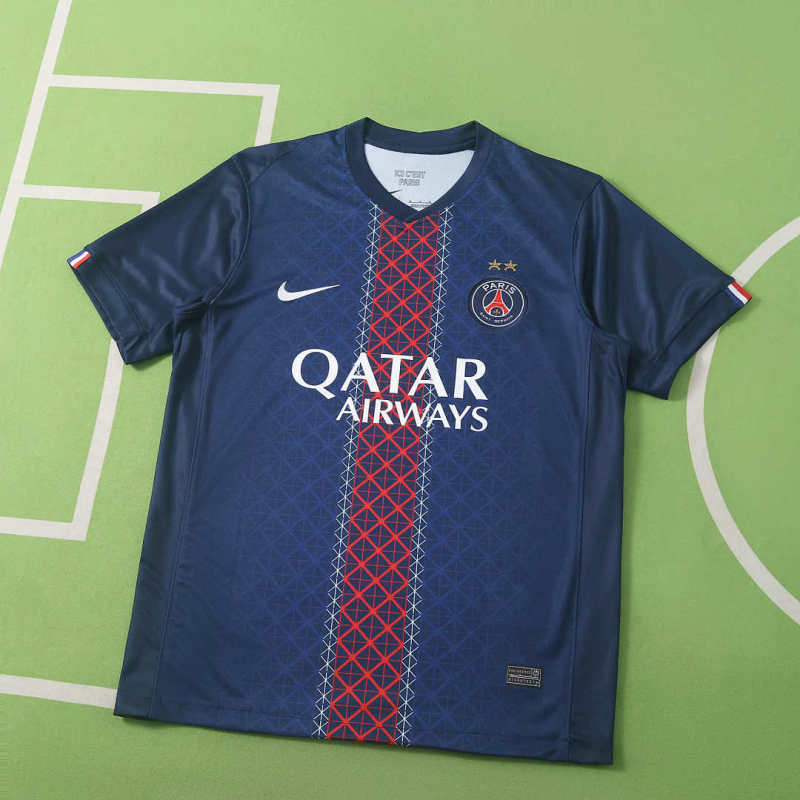 PSG Home Stadium Shirt 2025-26 - Champions of Europe 2026 Print