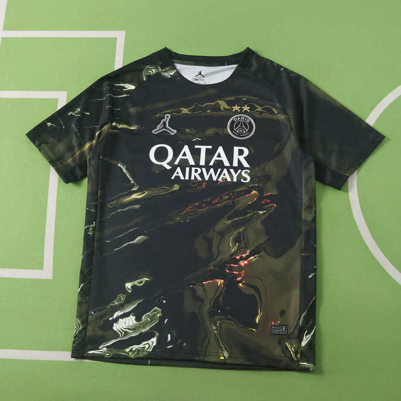 PSG Jordan Night Edition Special Edition Stadium Shirt 2025-26 - Champions of Europe 2026 Print
