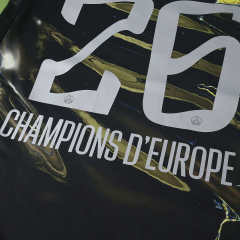 PSG Jordan Night Edition Special Edition Stadium Shirt 2025-26 - Champions of Europe 2026 Print