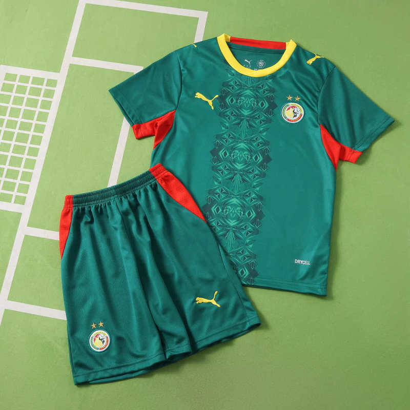 2026 FIFA World Cup Senegal home Kids kit + free socks
