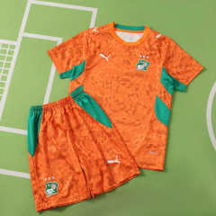 2026 FIFA World Cup Côte d'Ivoire home Kids kit + free socks