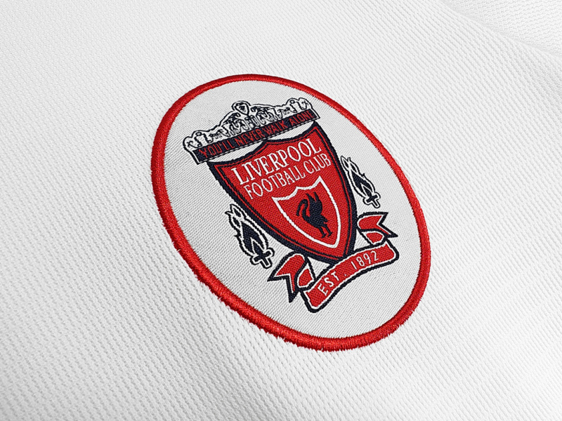 9899 Liverpool away Long sleeved retro Fan version