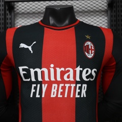 2627 season A.C. Milan Home Long sleeves Player version
