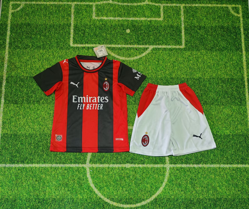 2627 season A.C. Milan home Kids kit+free socks