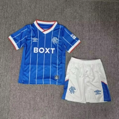 2627 season Glasgow Rangers home Kids kit + free socks