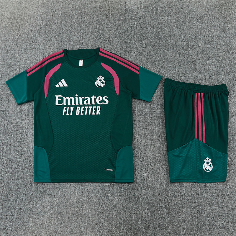 2026 Real Madrid Training clothes suit Short sleeve Fan version