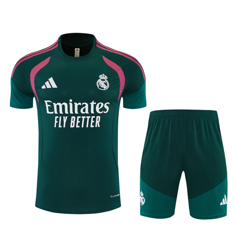 2026 Real Madrid Training clothes suit Short sleeve Fan version