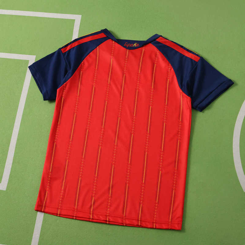 2026 FIFA World Cup Spain home Kids kit two star + free socks