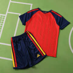 2026 FIFA World Cup Spain home Kids kit two star + free socks