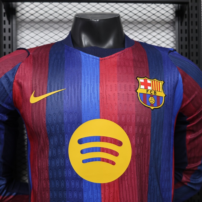 2627 season Barcelona Home Long sleeves Player version