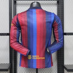 2627 season Barcelona Home Long sleeves Player version