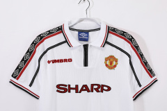 9899 Season Manchester United away retro Fan version