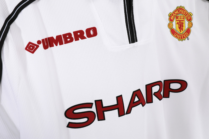 9899 Season Manchester United away retro Fan version