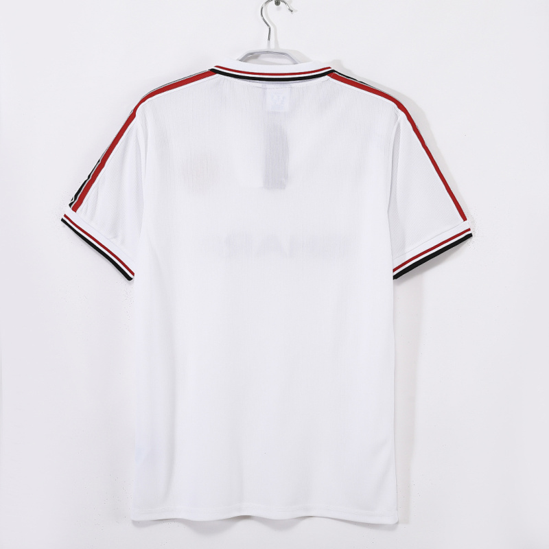 9899 Season Manchester United away retro Fan version
