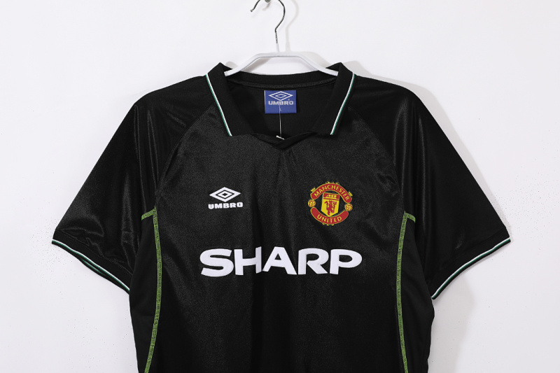 9899 Season Manchester United third retro Fan version