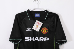 9899 Season Manchester United third retro Fan version