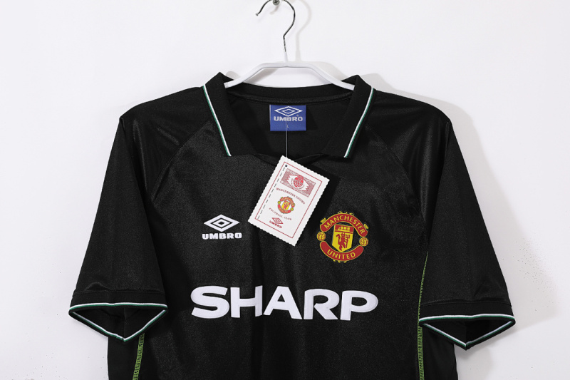 9899 Season Manchester United third retro Fan version