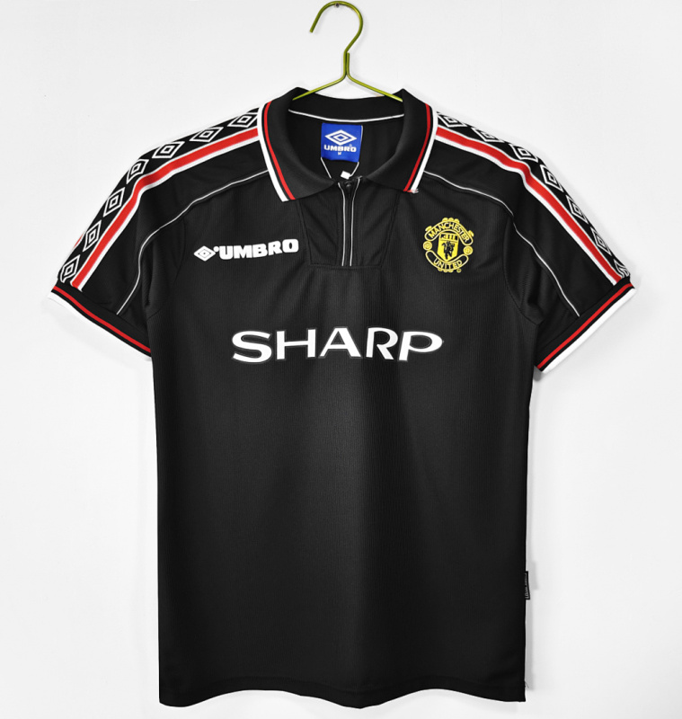 9899 Season Manchester United away retro Fan version