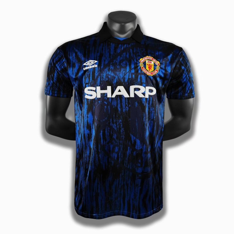 9293 Season Manchester United away retro Fan version