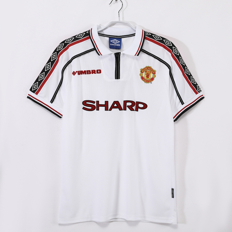 9899 Season Manchester United away retro Fan version