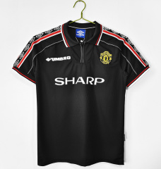 9899 Season Manchester United away retro Fan version