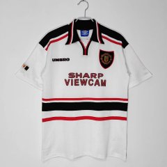 9899 Season Manchester United away retro Fan version