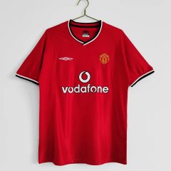 0002 Season Manchester United home retro Fan version