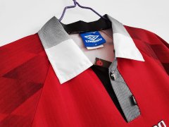 9697 Season Manchester United home retro Fan version