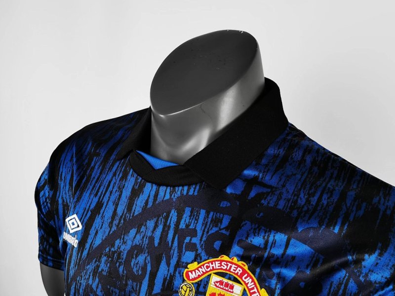 9293 Season Manchester United away retro Fan version