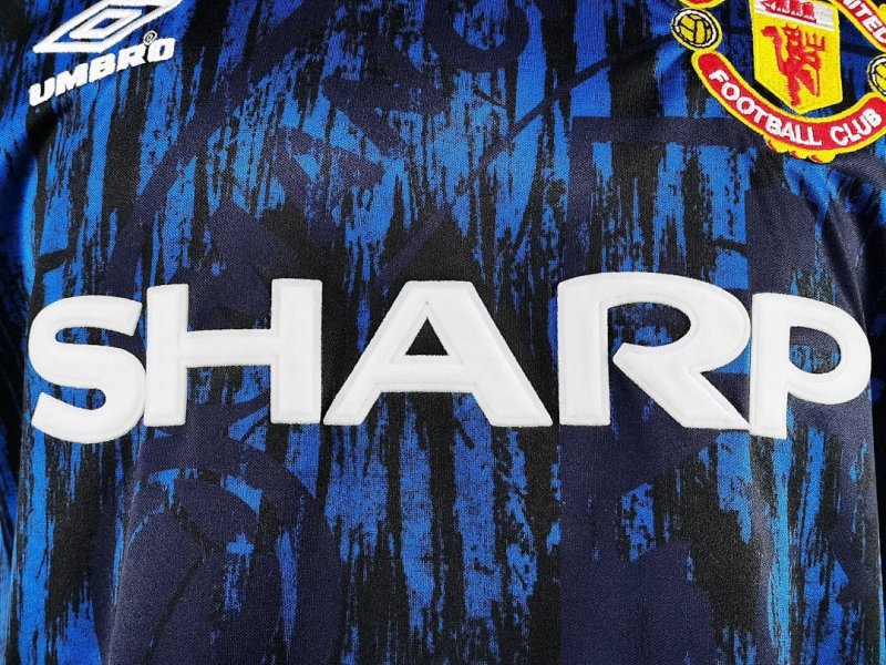 9293 Season Manchester United away retro Fan version
