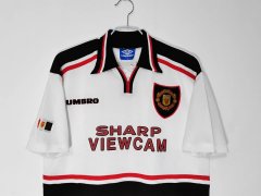 9899 Season Manchester United away retro Fan version