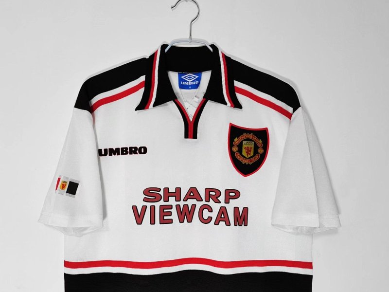 9899 Season Manchester United away retro Fan version