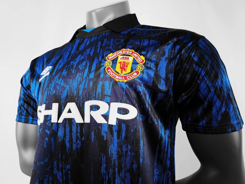 9293 Season Manchester United away retro Fan version