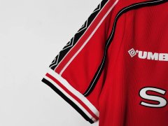 9899 Season Manchester United home retro Fan version