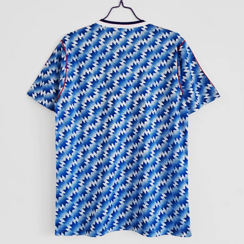 9092 Season Manchester United away retro Fan version