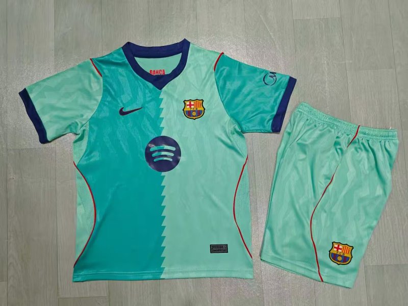 2627 season Barcelona third Kids kit+free socks
